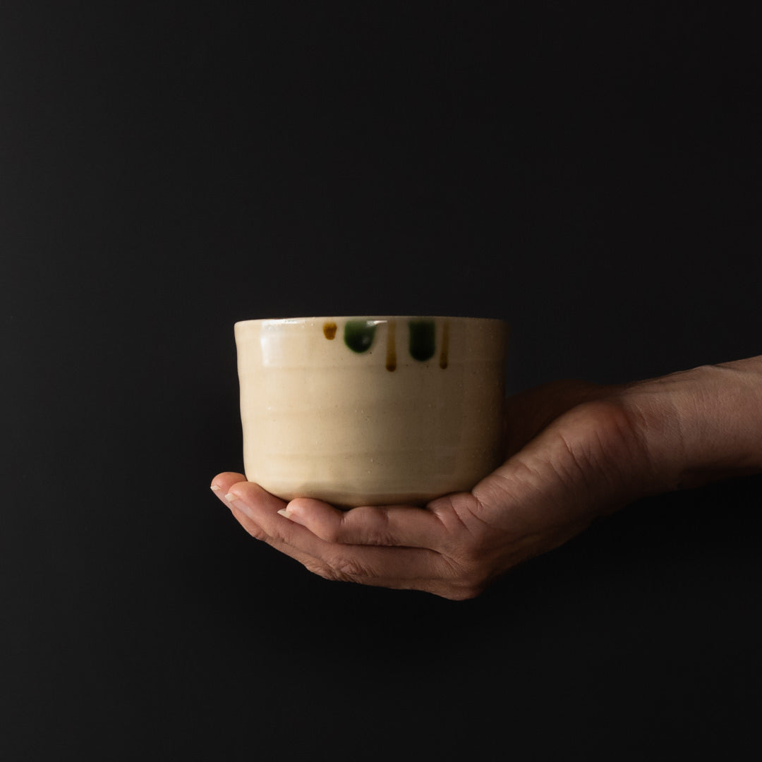 Matcha Tea Bowl 10cm Tea Garden - Image 1