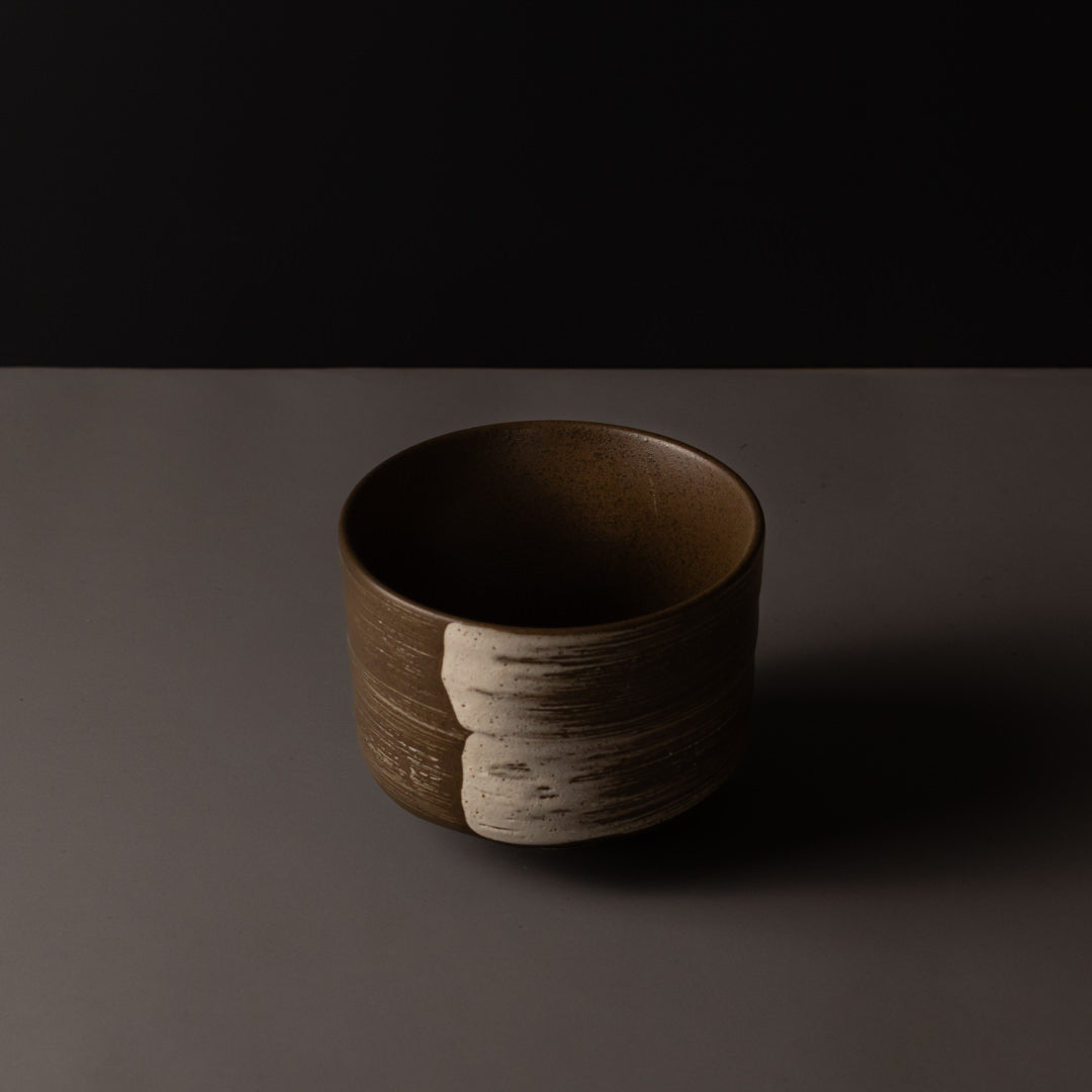 Matcha Tea Bowl 10cm Swept Earth - Image 3