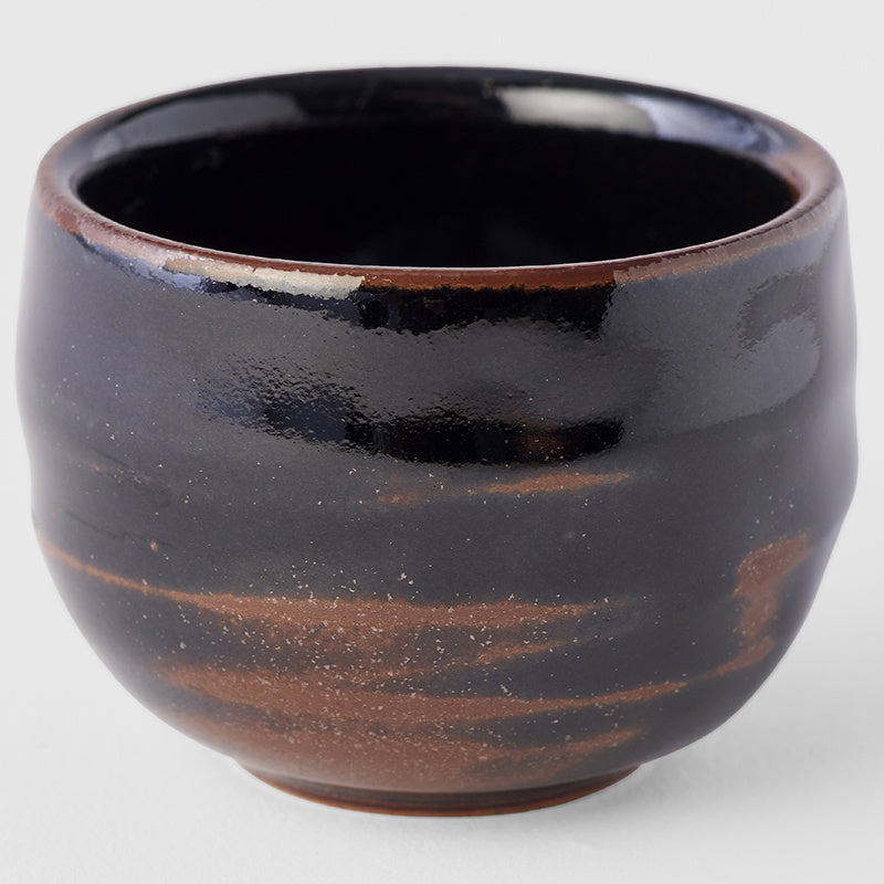 Sake Cup Ochoko 40ml Tenmokku Black Glaze - Image 2