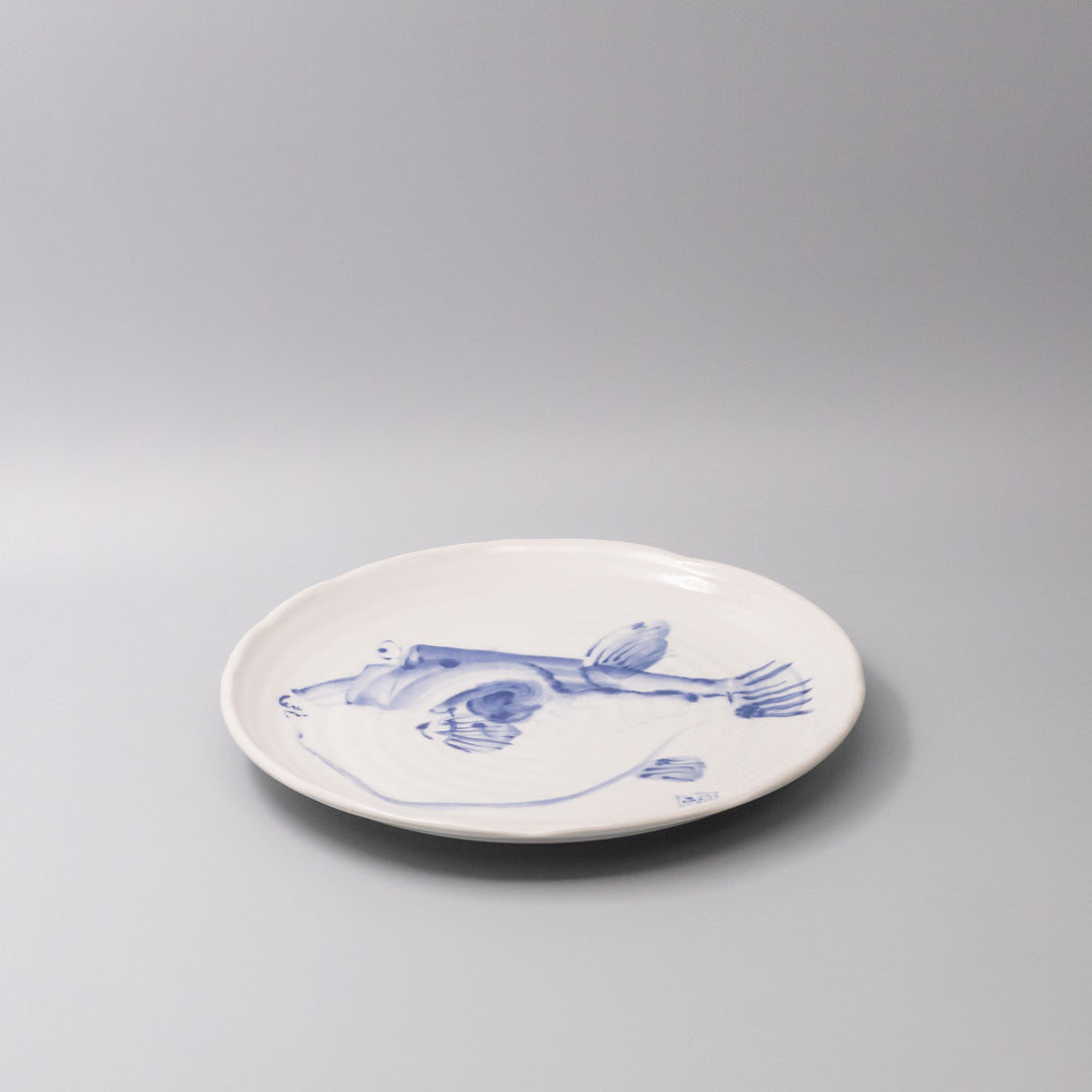 Serving Platter 29cm Fugu Design - Image 1