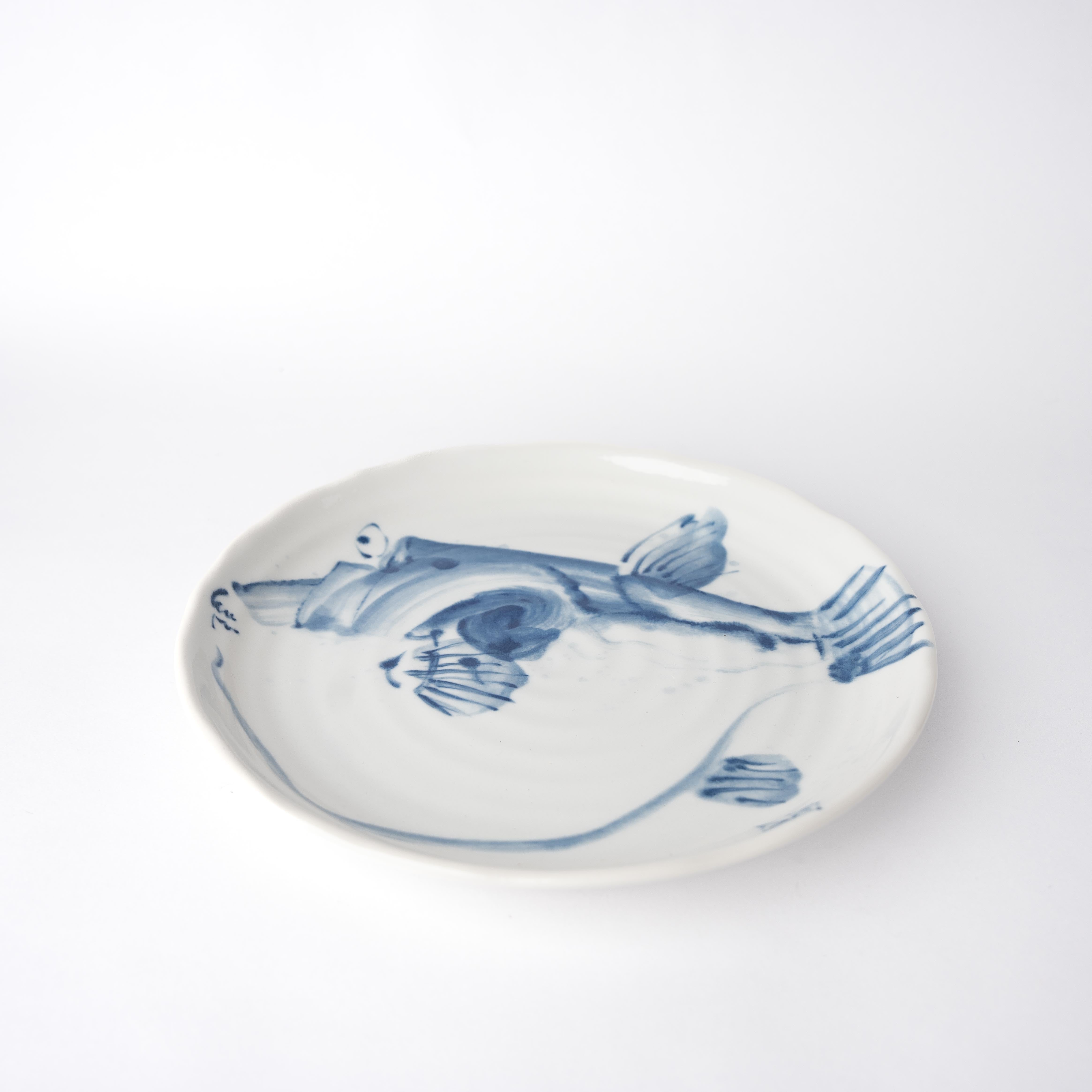 Plate 24cm Fugu Design - Image 1