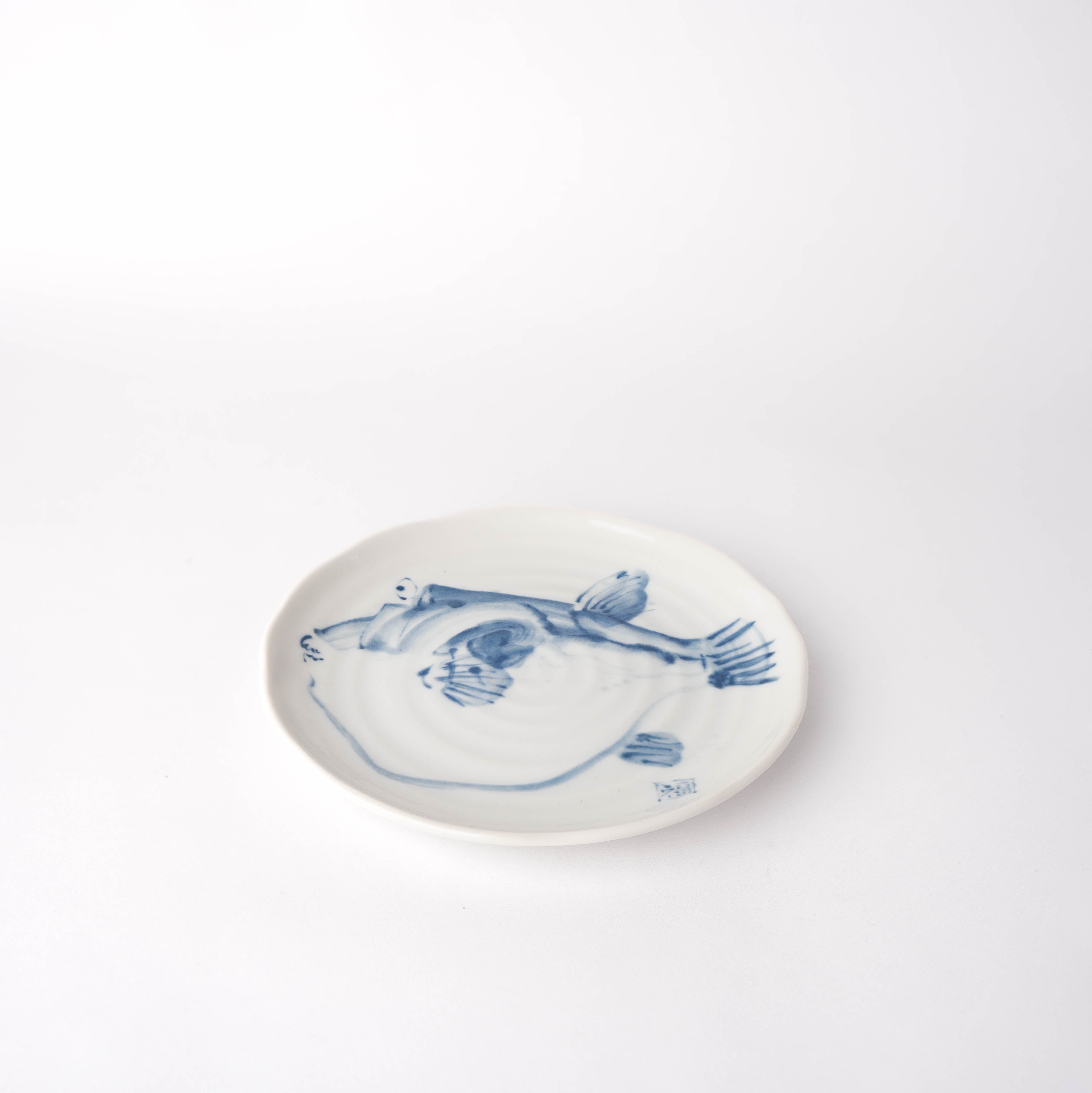 Plate 16cm Fugu Design - Image 1