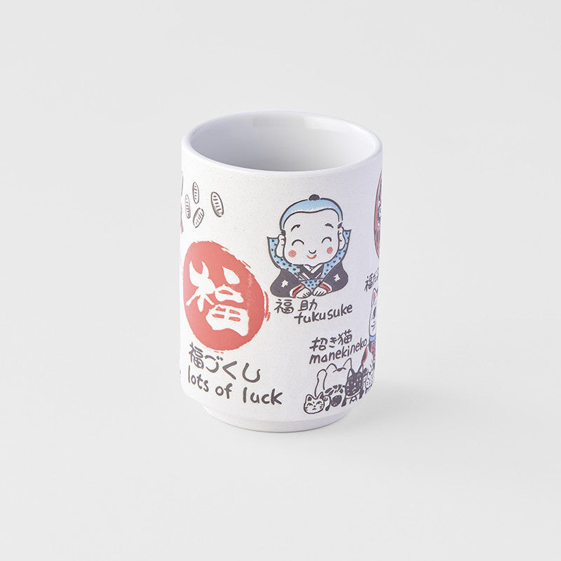 Sushi Mug 250ml Lucky Symbols Design - Image 1