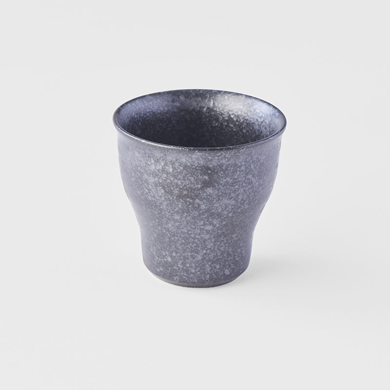 Cup Fluted 7cm Craft Black - Image 1