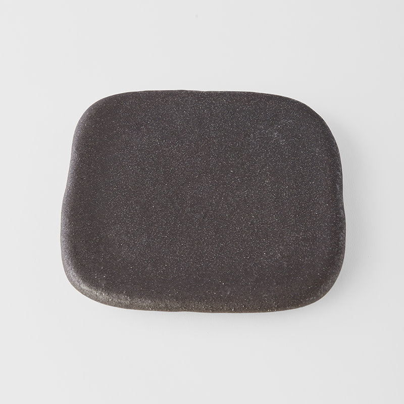 Plate Square 19cm Stone Slab Design - Image 1