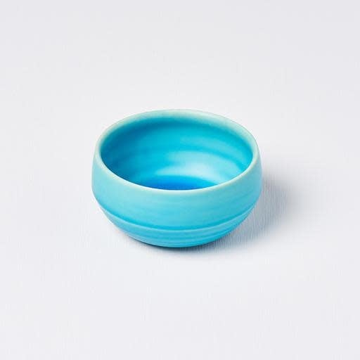 Tea Cup 100ml Dry Turquoise Glaze - Image 1
