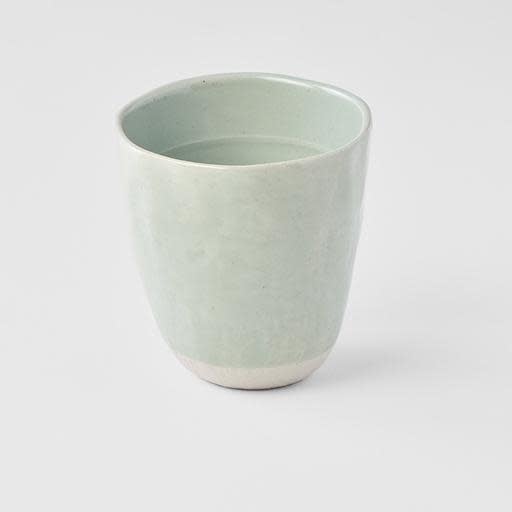 Lopsided Mug 275ml Tomei Blue Glaze - Image 1
