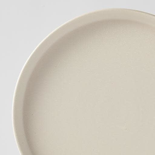 Plate High Rim 25cm Craft White Glaze - Image 2