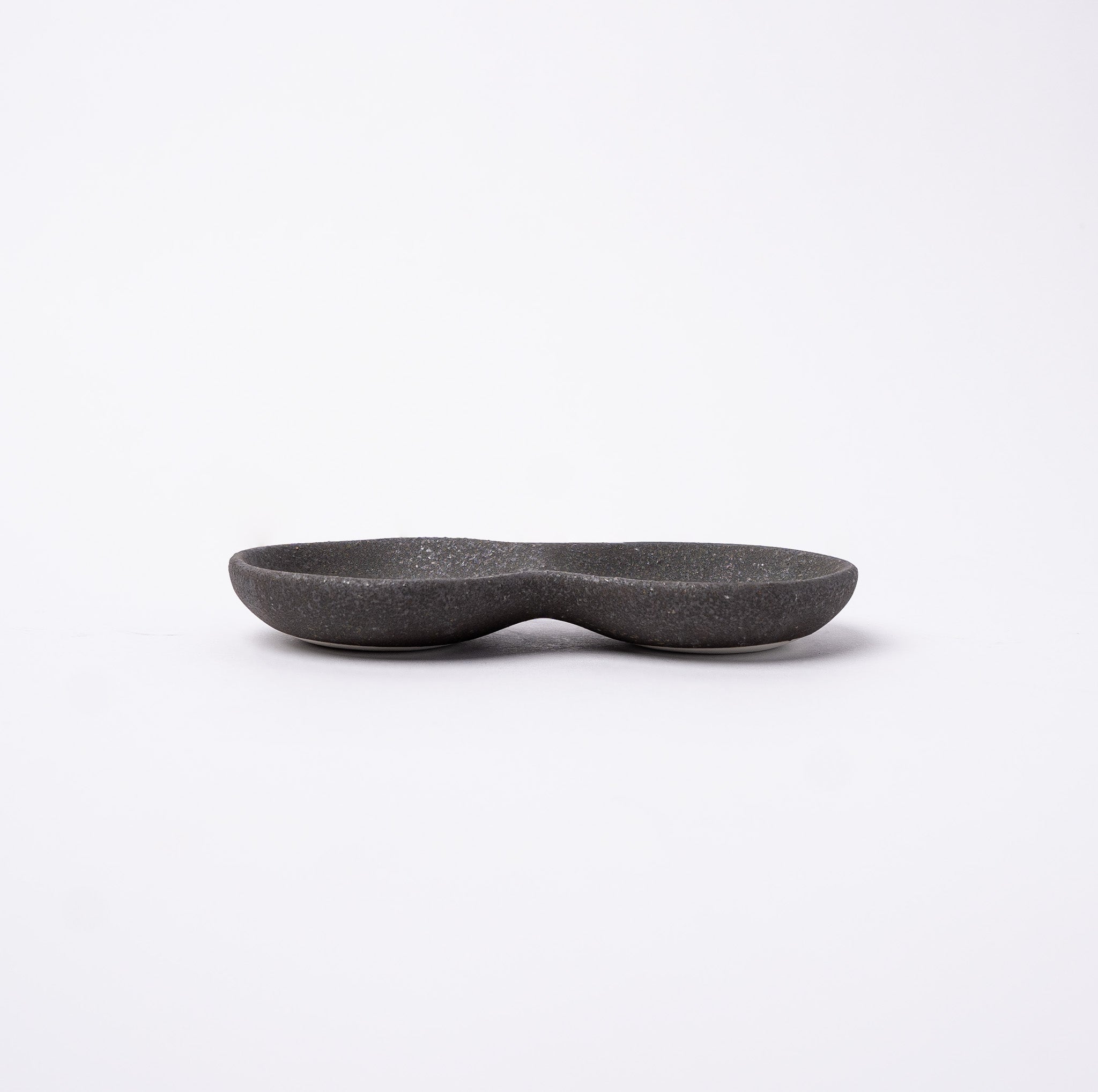 Double Sauce Dish 15.5cm Stone Slab Design - Image 3
