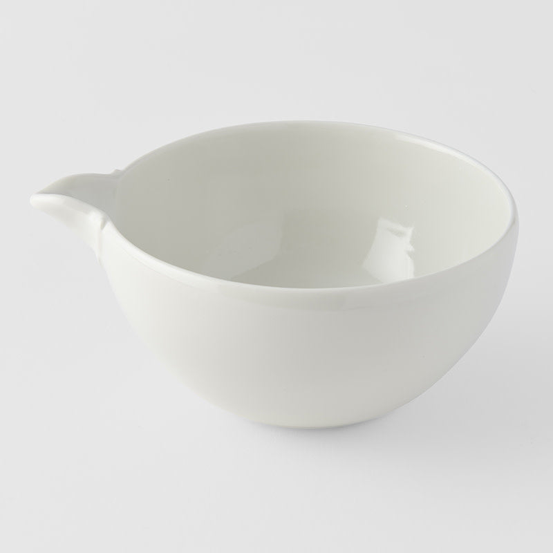Pourer 12.5cm Ivory White Glaze - Image 1