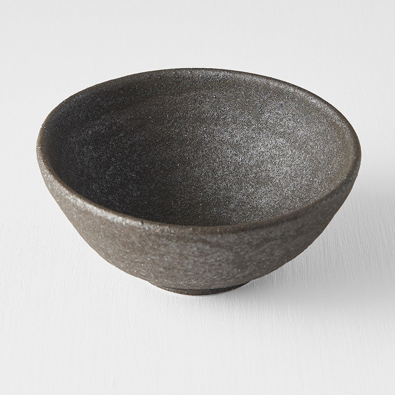 Bowl 13cm Egg Shaped Stone Glaze - Image 1