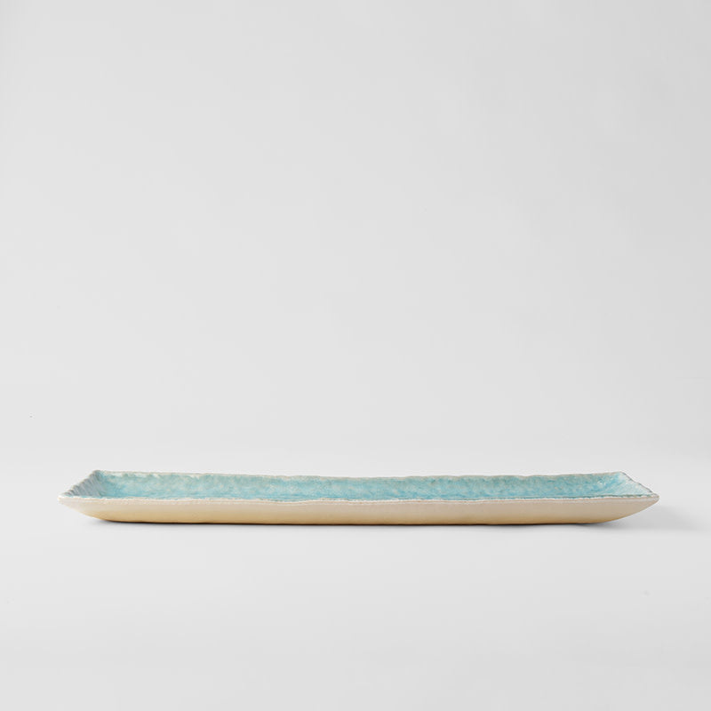 Platter 50cm Crazed Blue Glaze - Image 4
