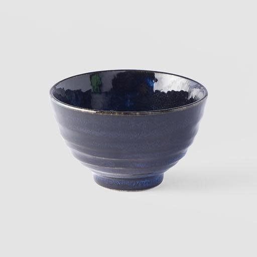 Tea Cup 9cm Kanso Indigo Blue Glaze - Image 1