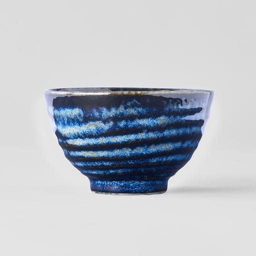 Tea Cup 9cm Kanso Indigo Blue Glaze - Image 3