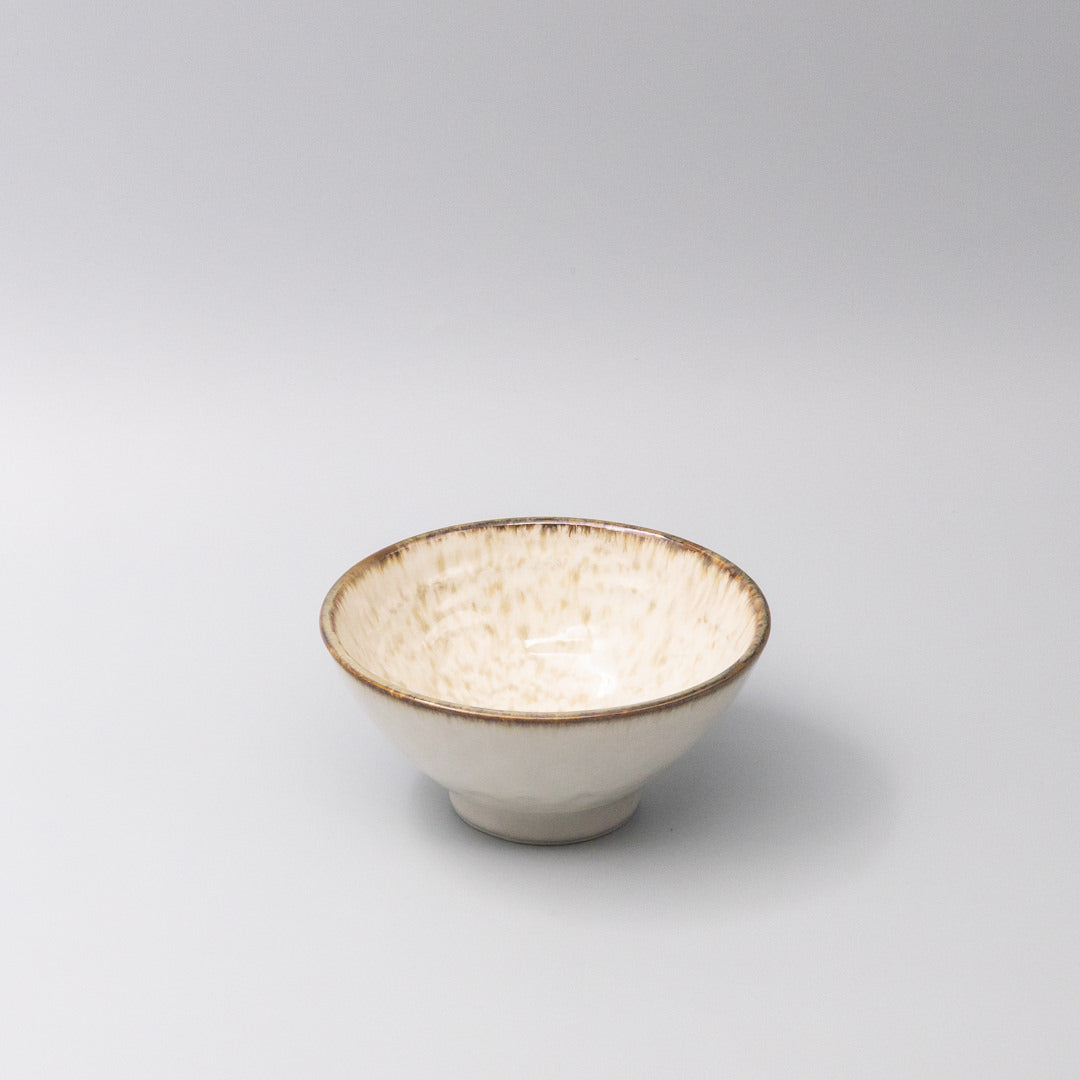 Bowl 15.5cm Ivory Pearl Glaze - Image 1