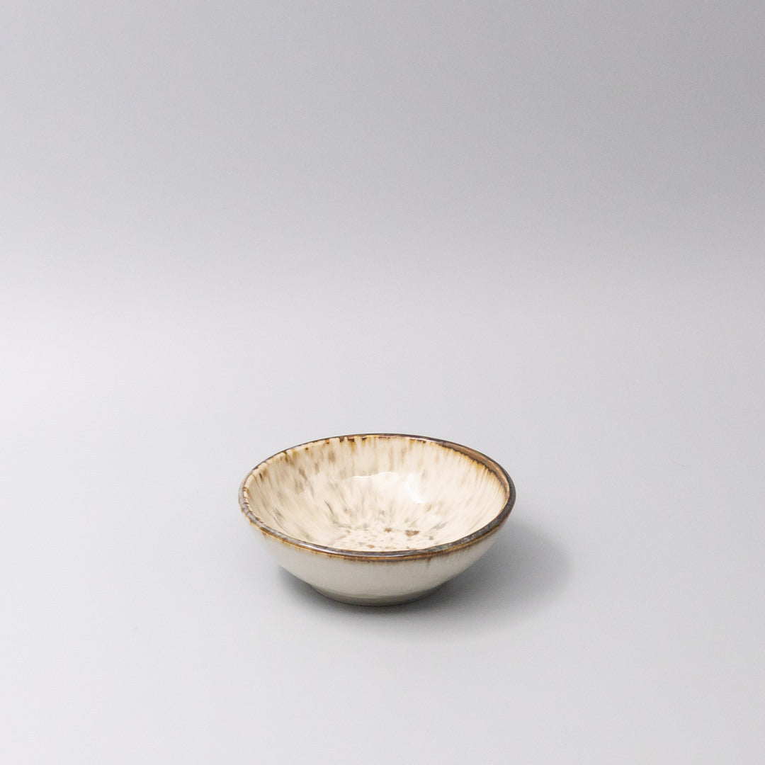 Tapas Bowl 13cm Ivory Pearl Glaze - Image 1