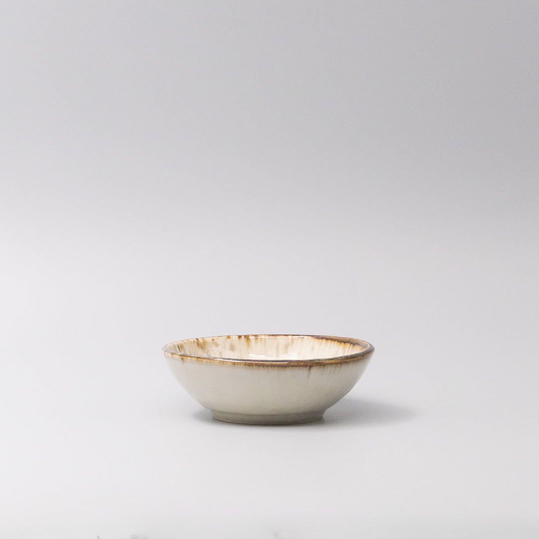 Tapas Bowl 13cm Ivory Pearl Glaze - Image 4