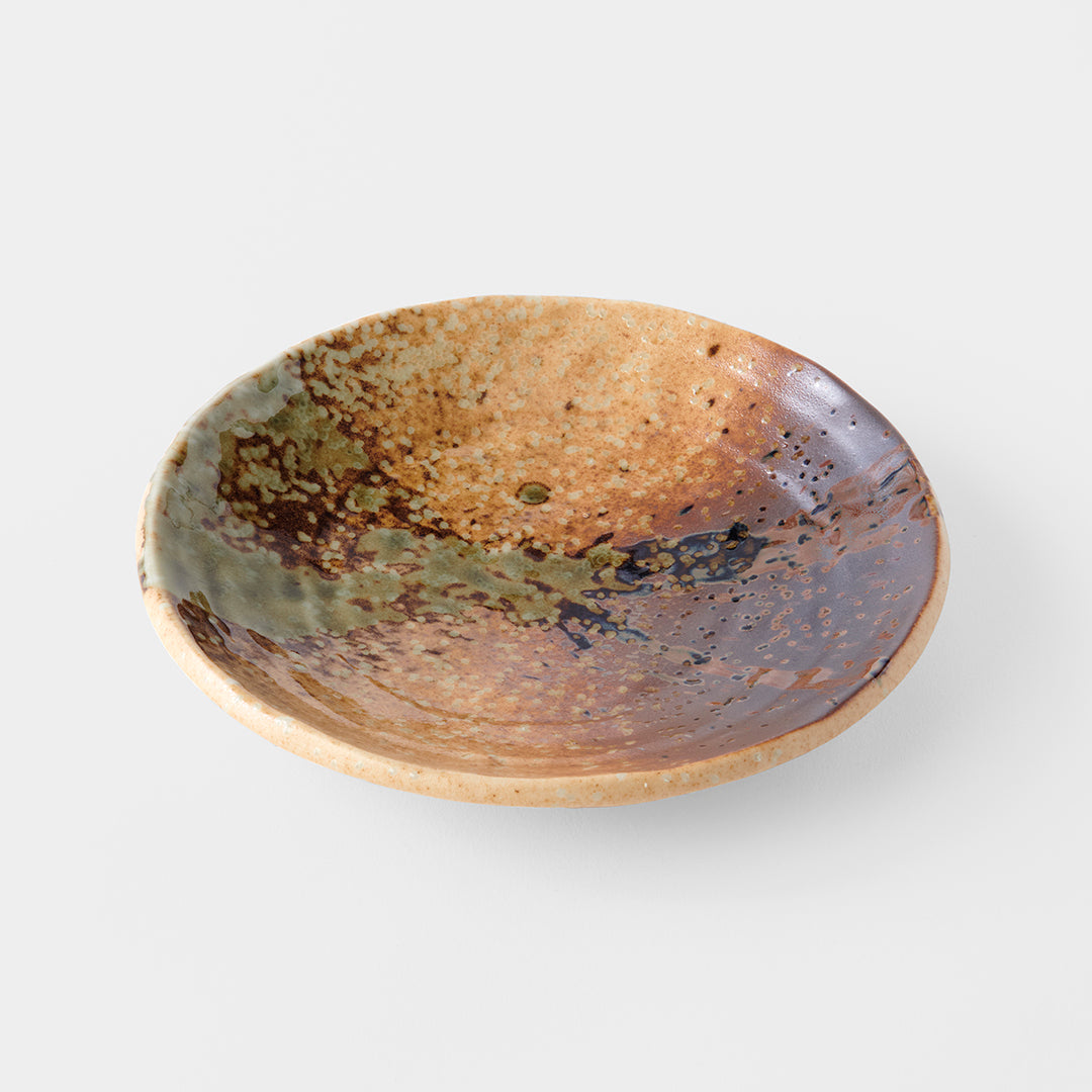 Tapas Plate 17cm Wabi Sabi Glaze - Image 1