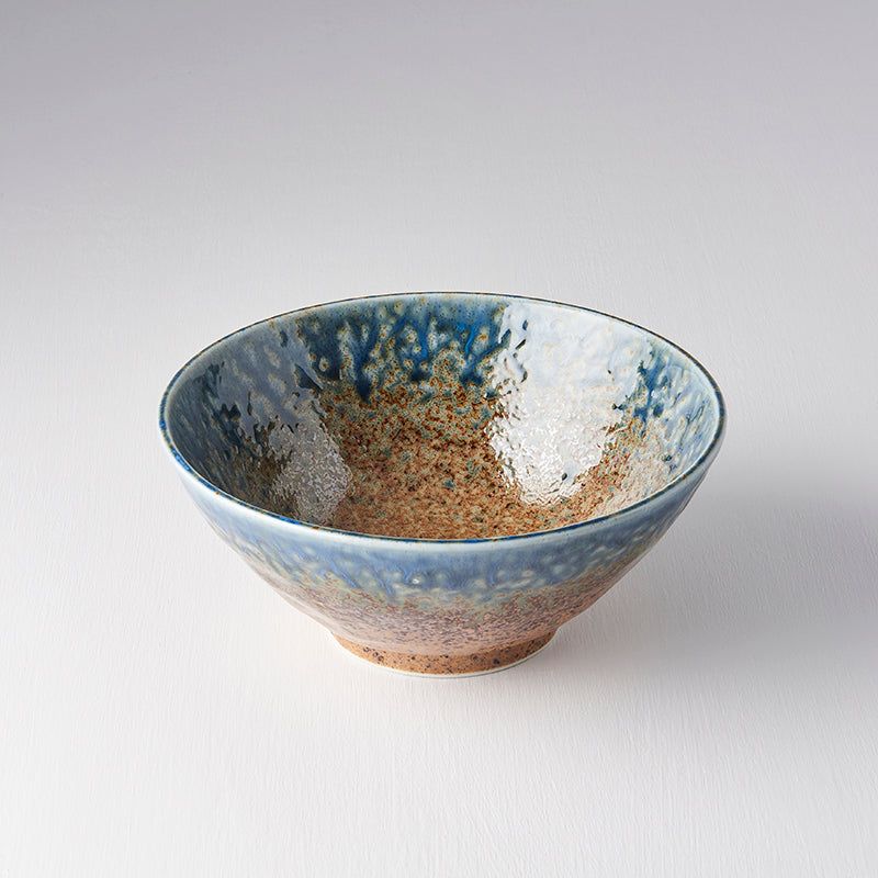 Udon Bowl 19cm Earth & Sky Glaze - Image 1