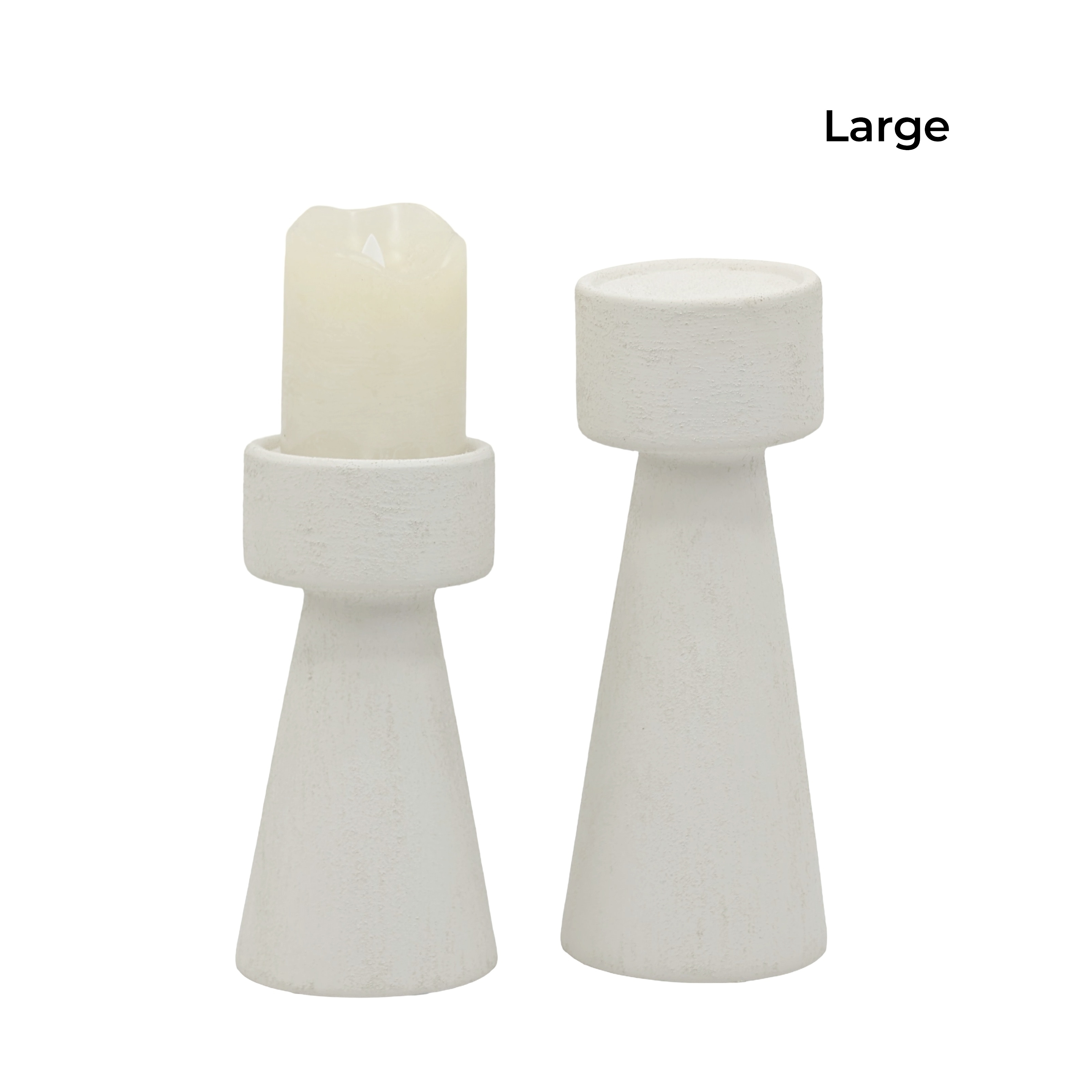 bulk 6 Minimalist Nordic Candle Holder 28cm - Image 1