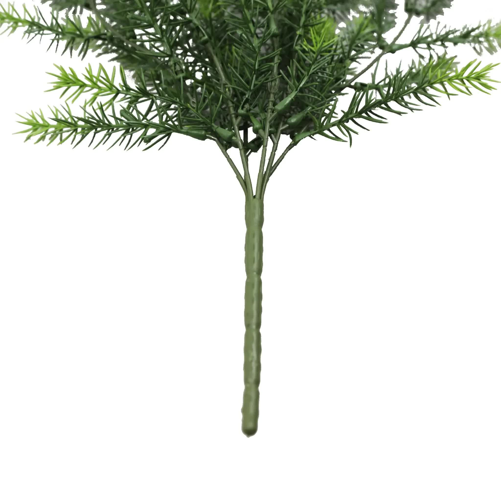 Artificial Hanging Cedar Vine Garland Bush UV Resistant and Fire Rated 20cm x 76cm - Image 5