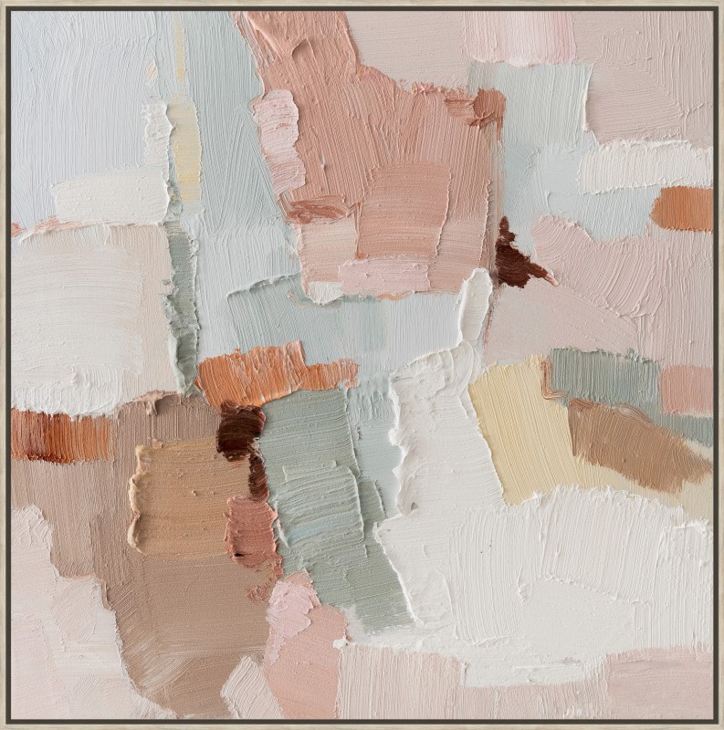 Salt Veil Framed Artwork 80cm - Image 1