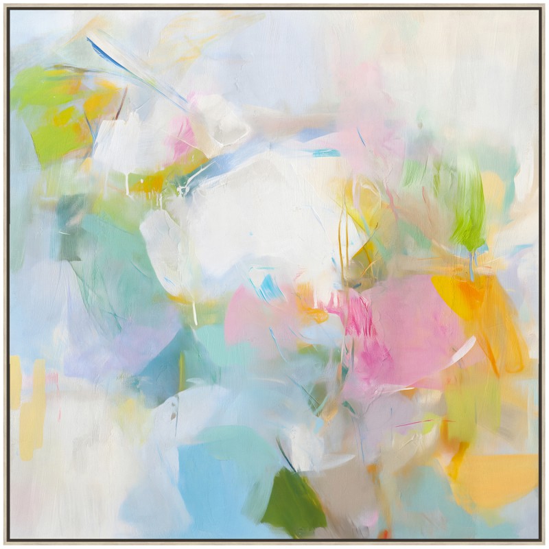 Bright As A Butto Framed Artwork 80cm - Image 1