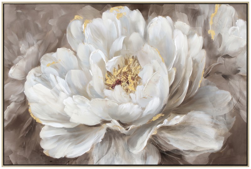 Gloria Floral Framed Artwork 120cm - Image 1
