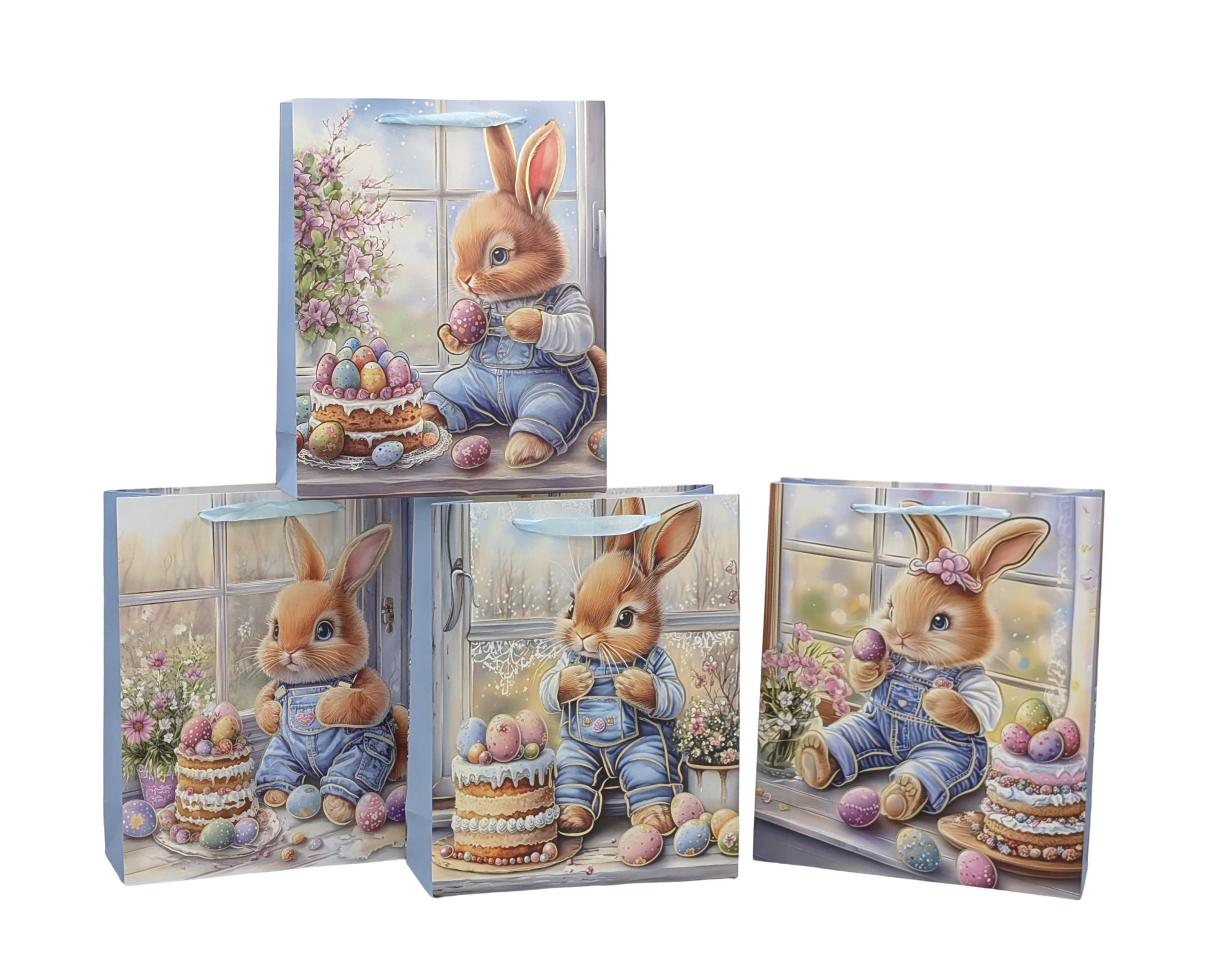 bulk 24 Easter Confections Gift Bag Large 4 Asst - Image 1