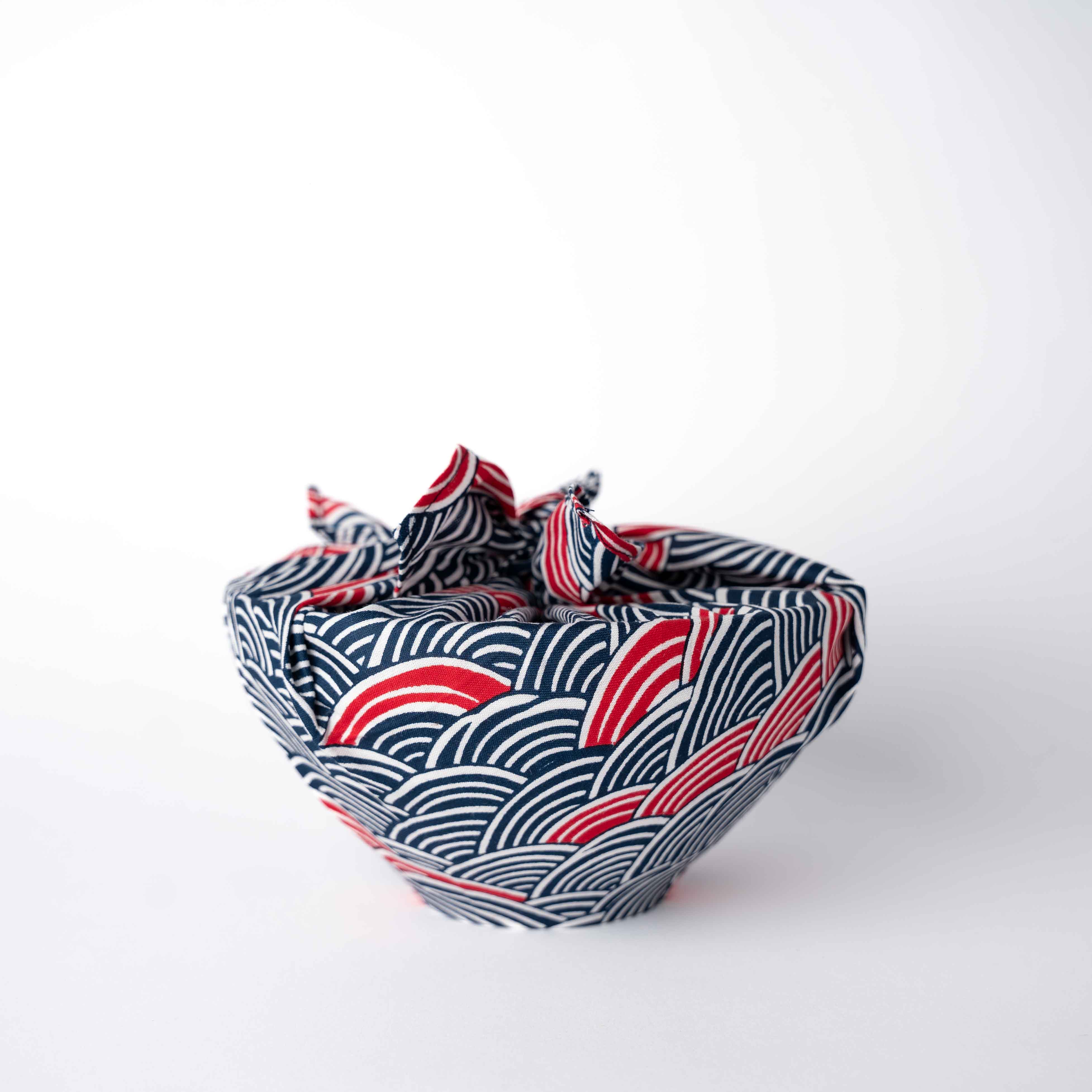 Gift Wrap Furoshiki 50cm Wave - Image 1