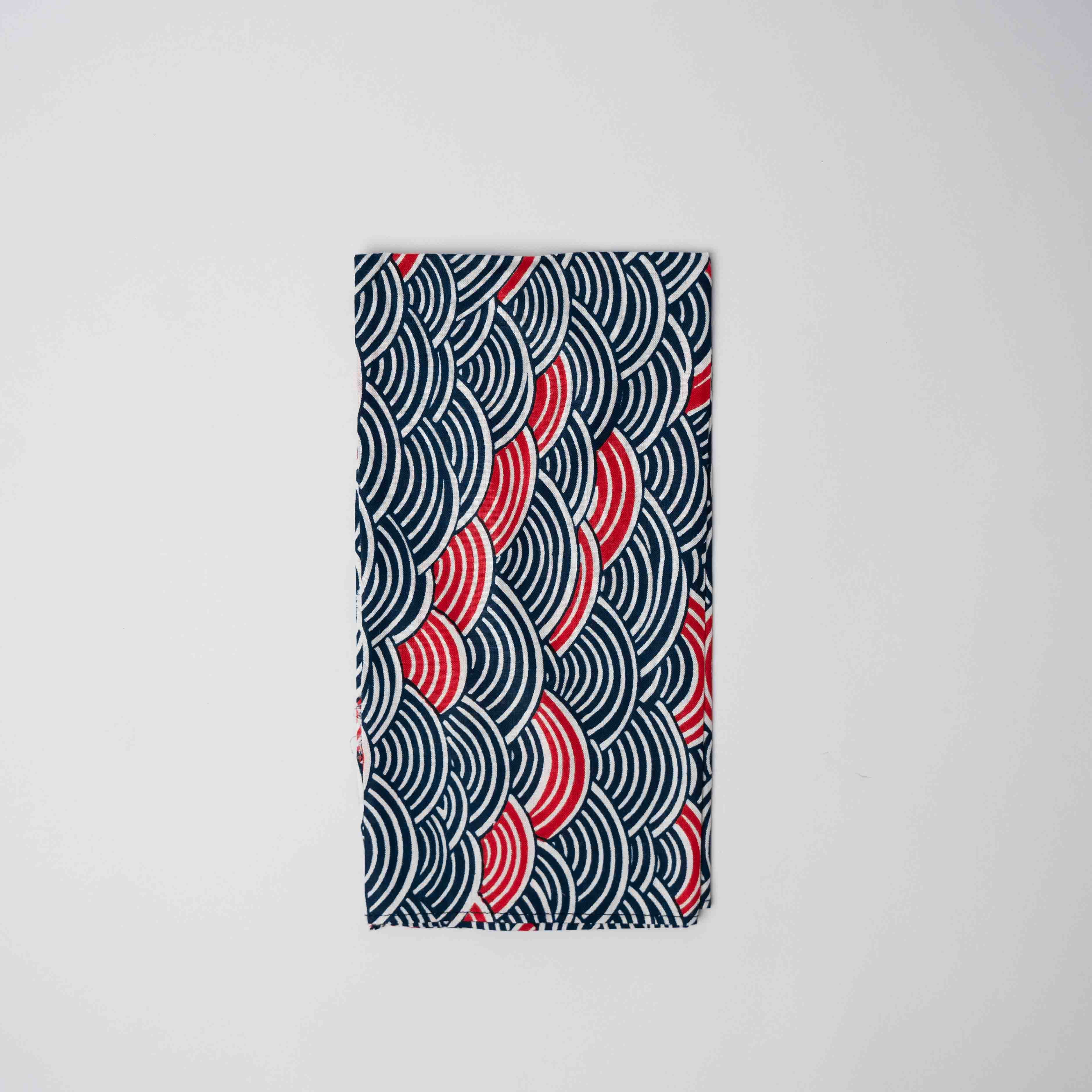 Gift Wrap Furoshiki 50cm Wave - Image 2