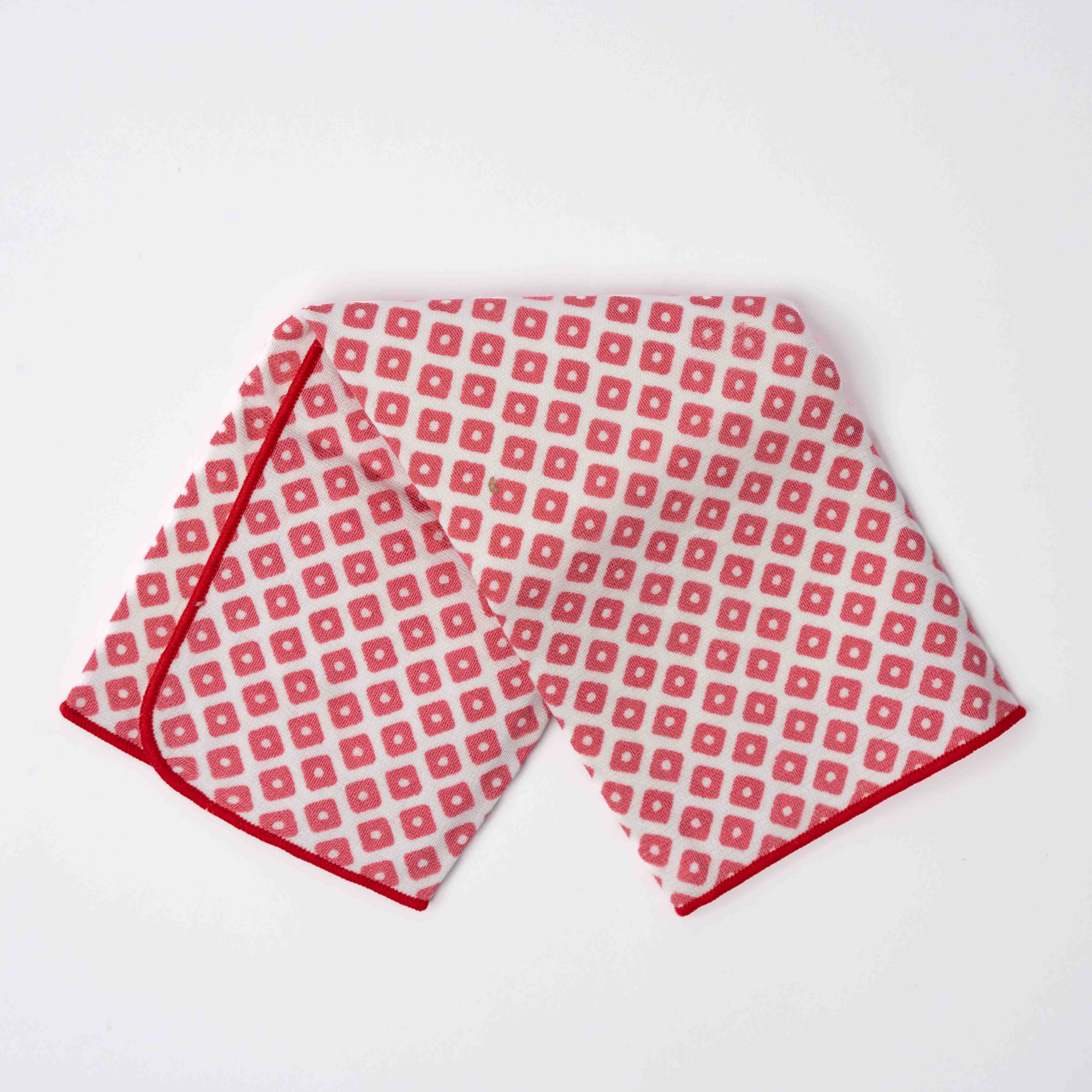 Face Towel Kanoko Red - Image 2