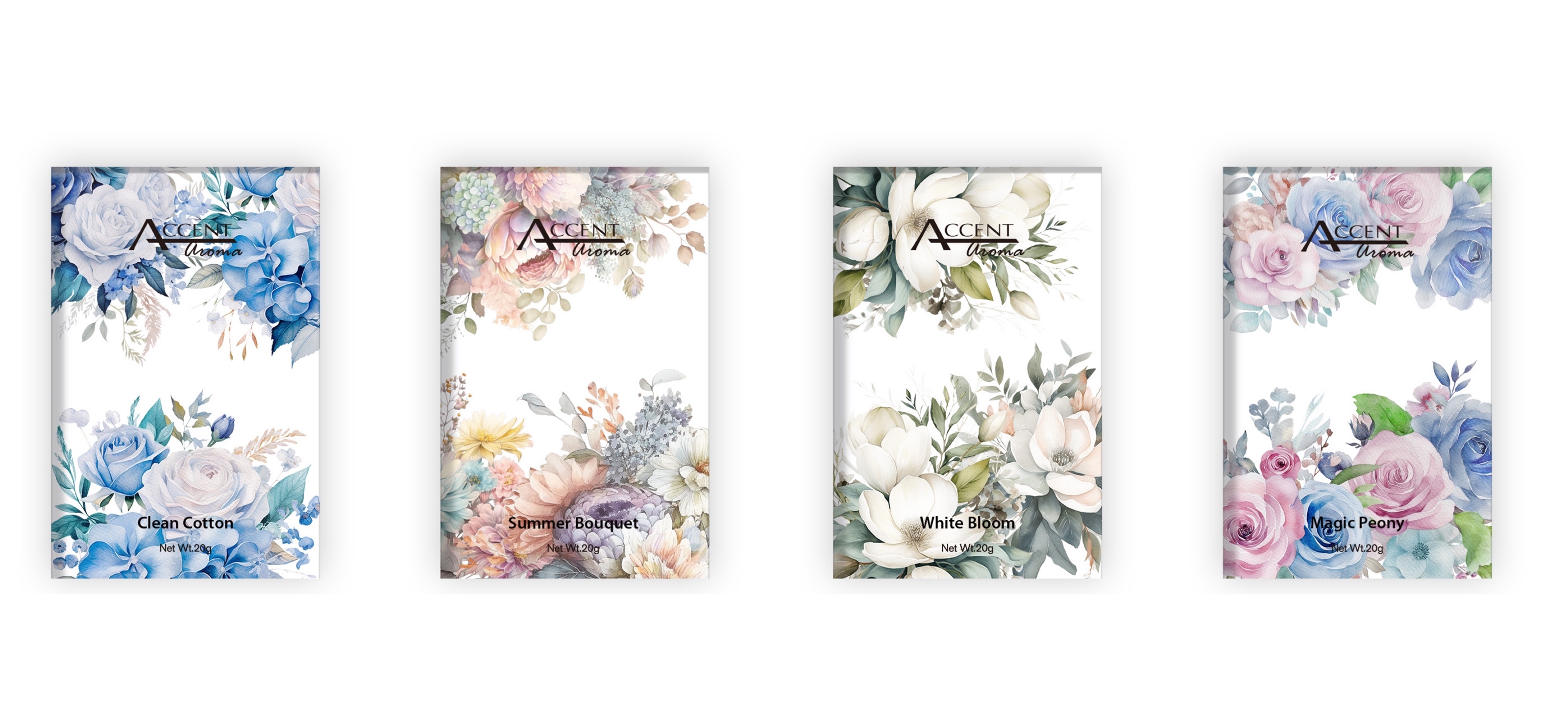 bulk 96 Aromatic Bouquet Scented Sachet 20G - Image 1