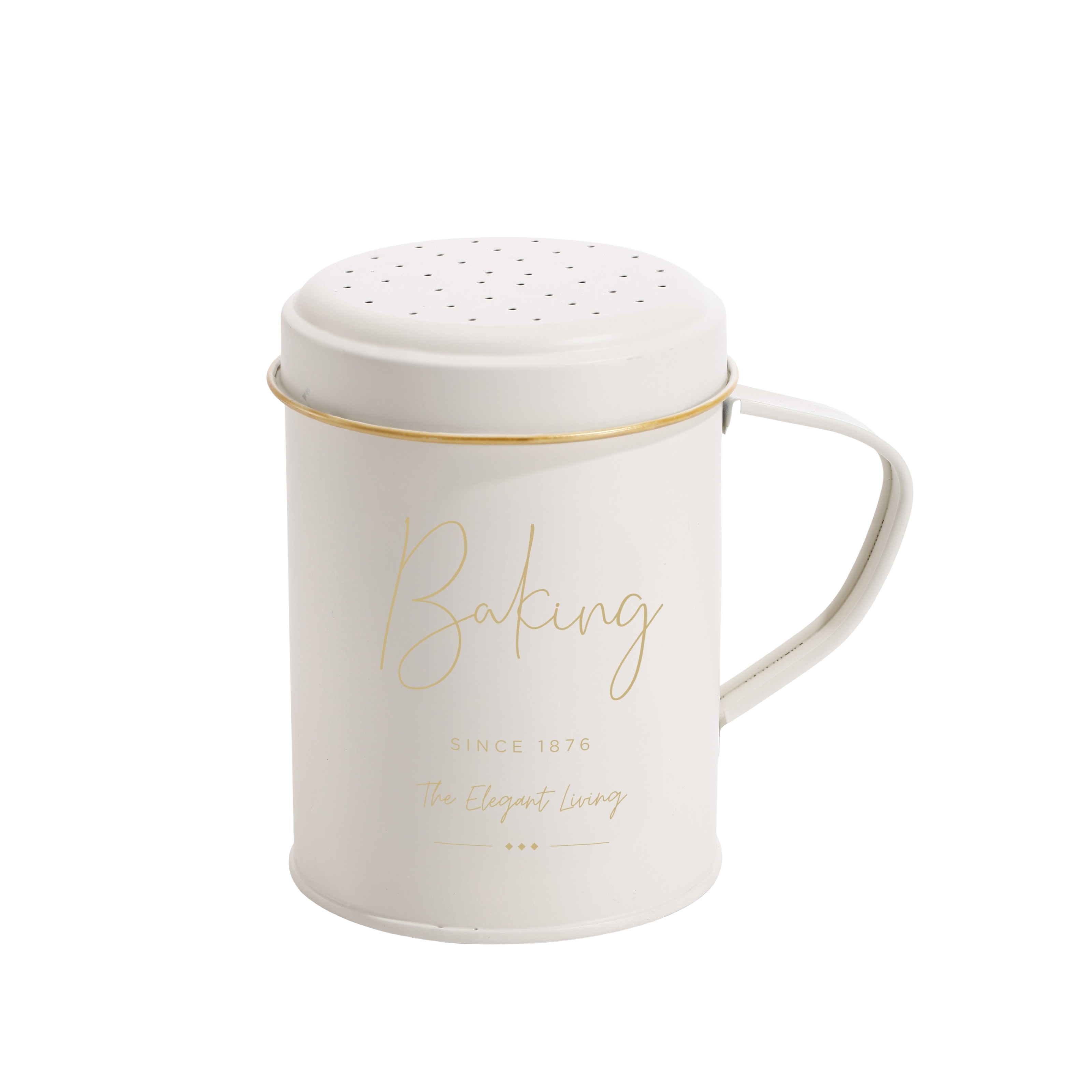 Elegant Living Baking Powder Canister 13cm - Image 1