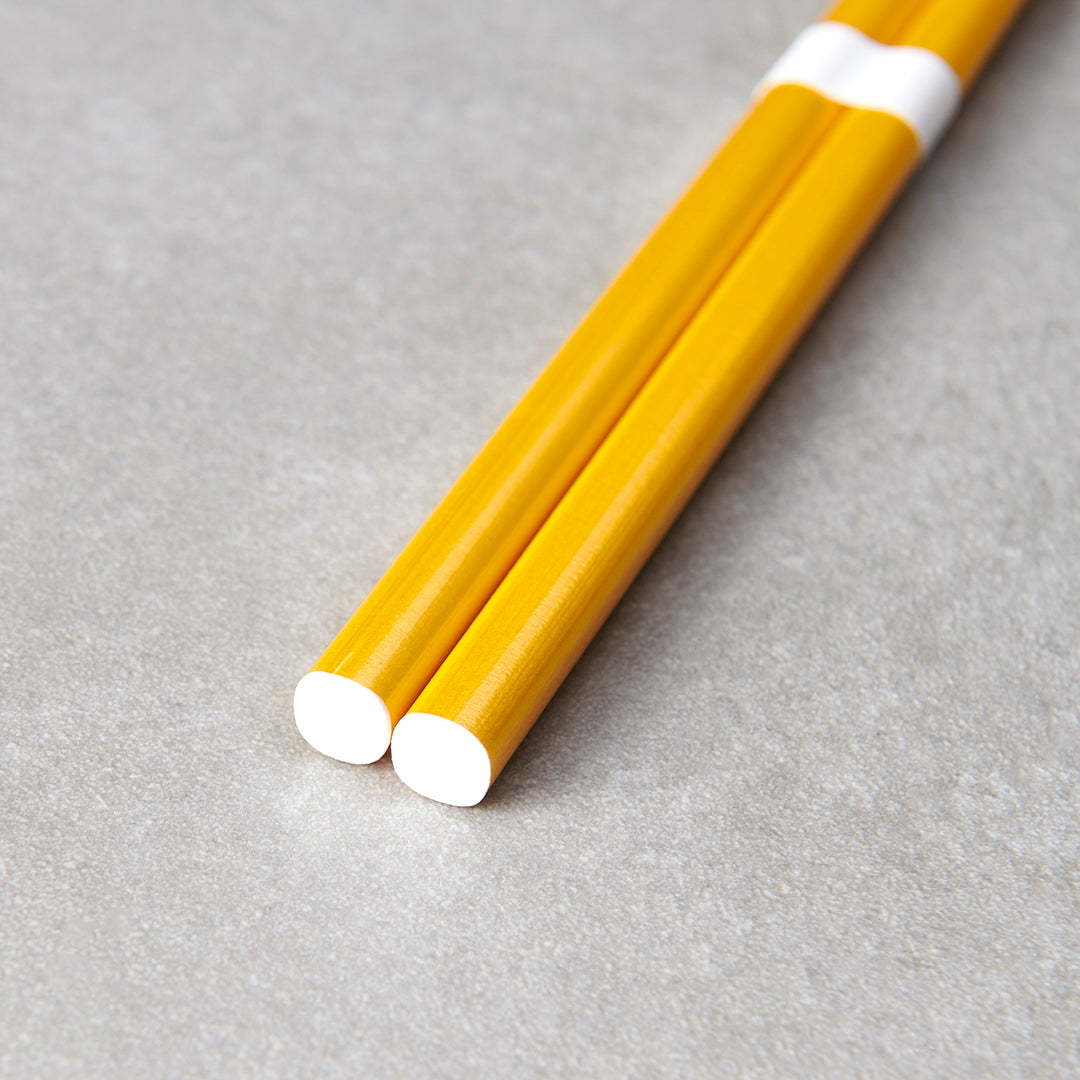 Chopsticks Lacquered Gold & White - Image 3