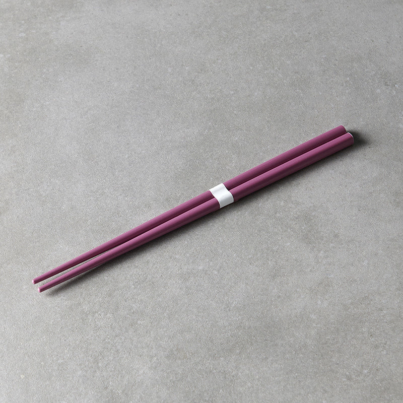Chopsticks Lacquered Plum & White - Image 4