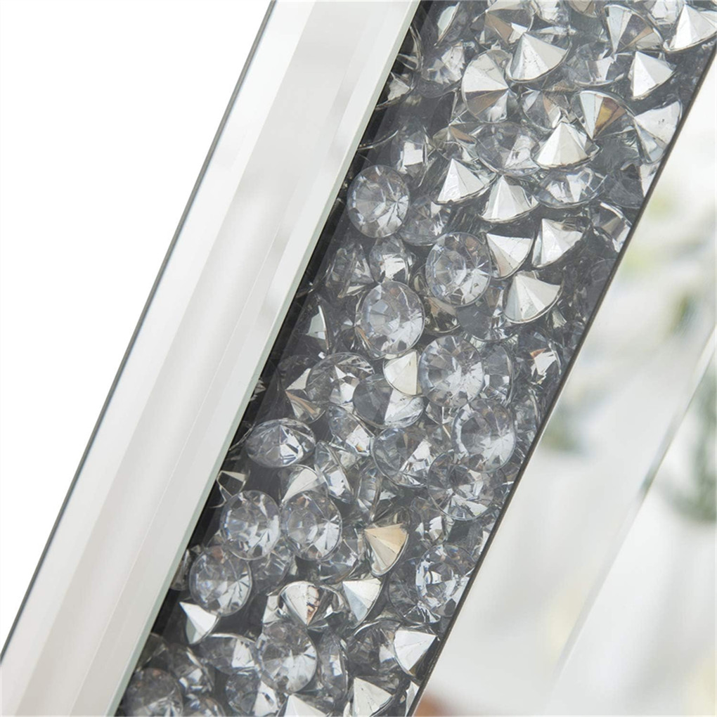Xxxl Large Gorgeous Diamond Wall Mirror Crushed Crystal Long Full Length Mirror - Image 6