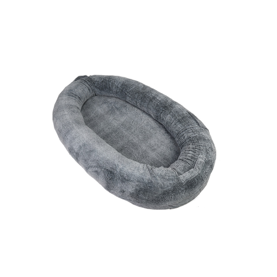 Xxxl Human-Sized Dog Bed Washable Orthopedic Pet Bed Bean Bag With Soft Blanket - Image 2