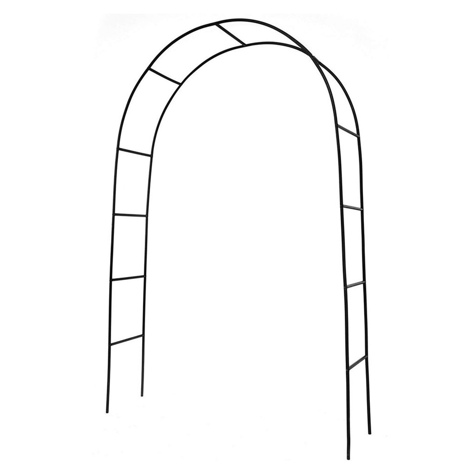 Rustproof Metal Garden Patio Arch Rose Arbour Archway Climbing Plant Trellis AU - Image 1
