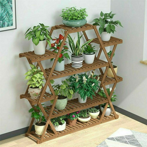 Multilayer Corner Garden Plant Stand Elegant and Practical Display Solution - Image 6