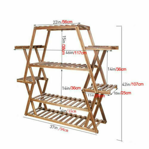 Multilayer Corner Garden Plant Stand Elegant and Practical Display Solution - Image 8