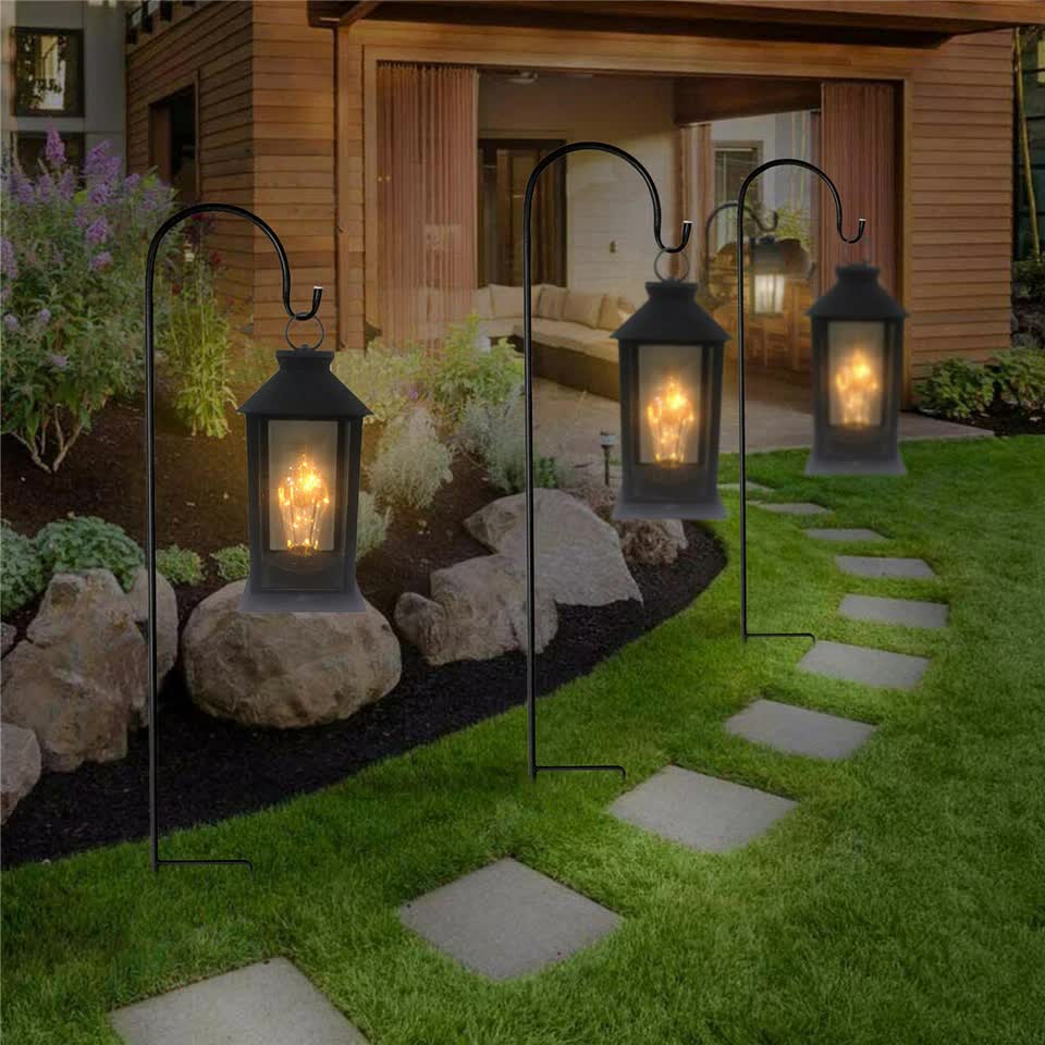 Set of 8 Anti-Wind Shepherd Hooks for Garden and Wedding Decorations - Image 4
