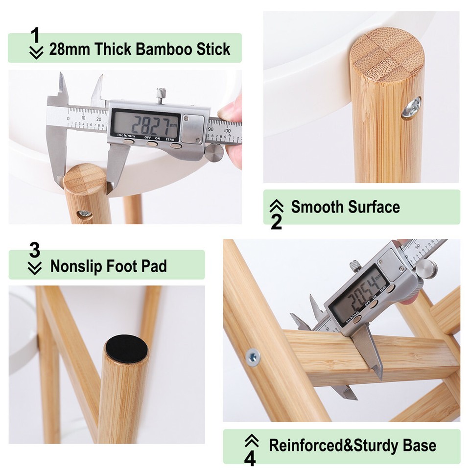 3 Tier Bamboo Plant Stand - Image 8