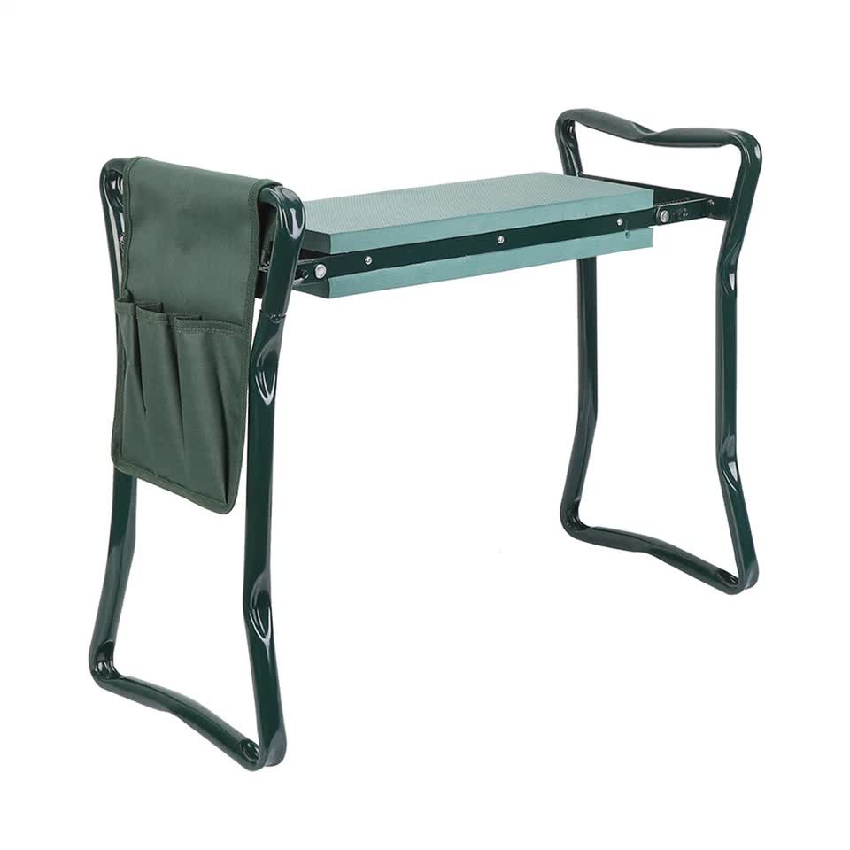 Garden Kneeler PRO Thick EVA Folding Kneeling Pad Seat Padded Stool Gardening Be - Image 1