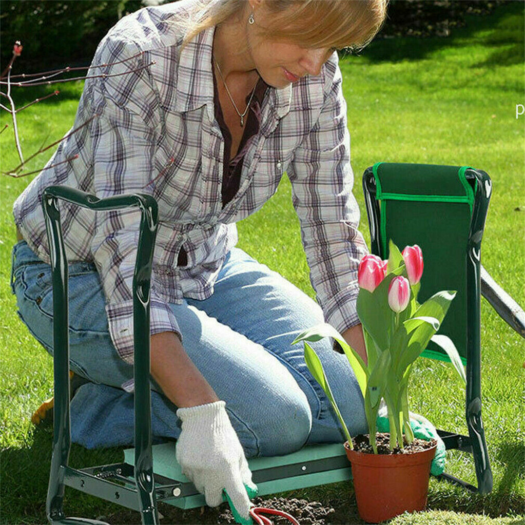 Garden Kneeler PRO Thick EVA Folding Kneeling Pad Seat Padded Stool Gardening Be - Image 3