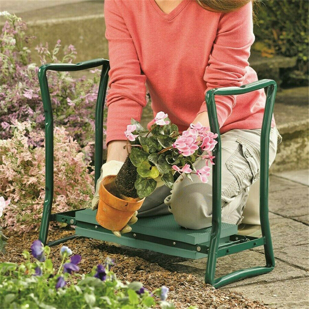 Garden Kneeler PRO Thick EVA Folding Kneeling Pad Seat Padded Stool Gardening Be - Image 4