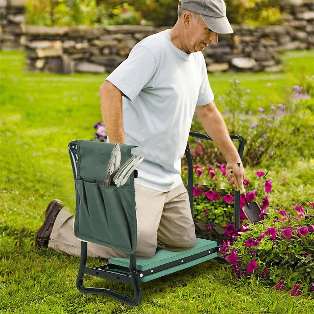 Garden Kneeler PRO Thick EVA Folding Kneeling Pad Seat Padded Stool Gardening Be - Image 6