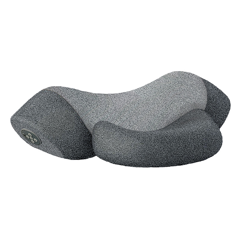 USB-Powered Memory Foam Neck Pillow, Electric Cervical Neck Massage Pillow with 15-Minute Timer - Ergonomic Contoured Sleep Aid Cushion - Image 1