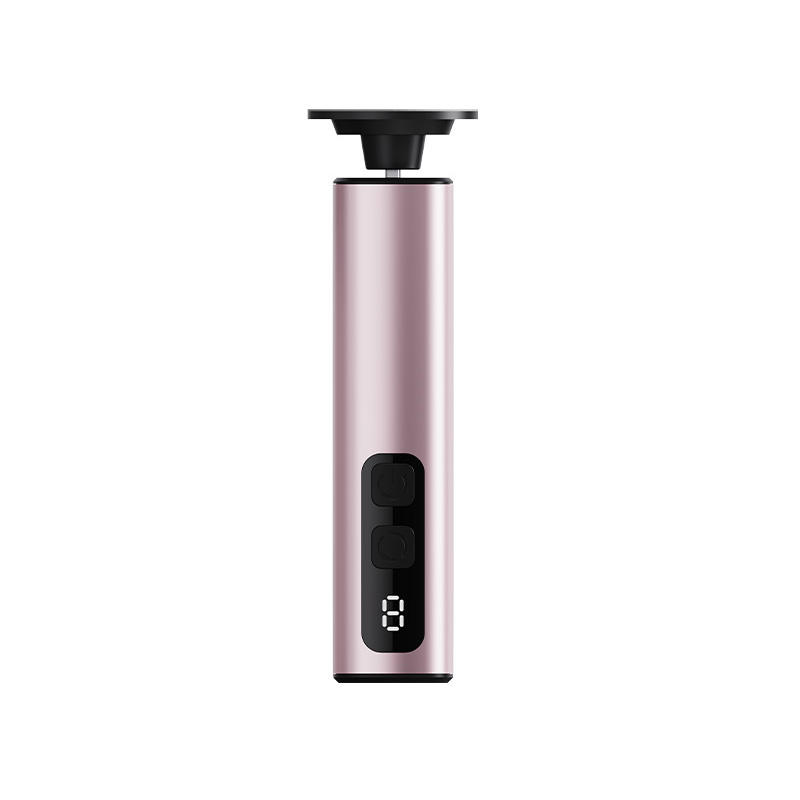 Rose Gold Professional 2-in-1 Electric Foot Callus Remover and Manicure Kit - 9 Speeds Rechargeable Electronic Foot File with LCD Display - Professional Pedicure Tool for Dead Skin and Nail Care - Image 1