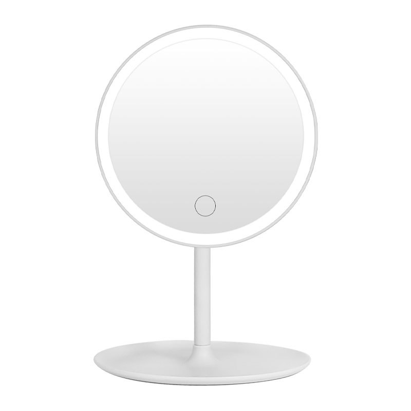3PCS LED Makeup Mirror with Lights - Portable Tabletop Vanity Mirror, INS Style, White - Image 7
